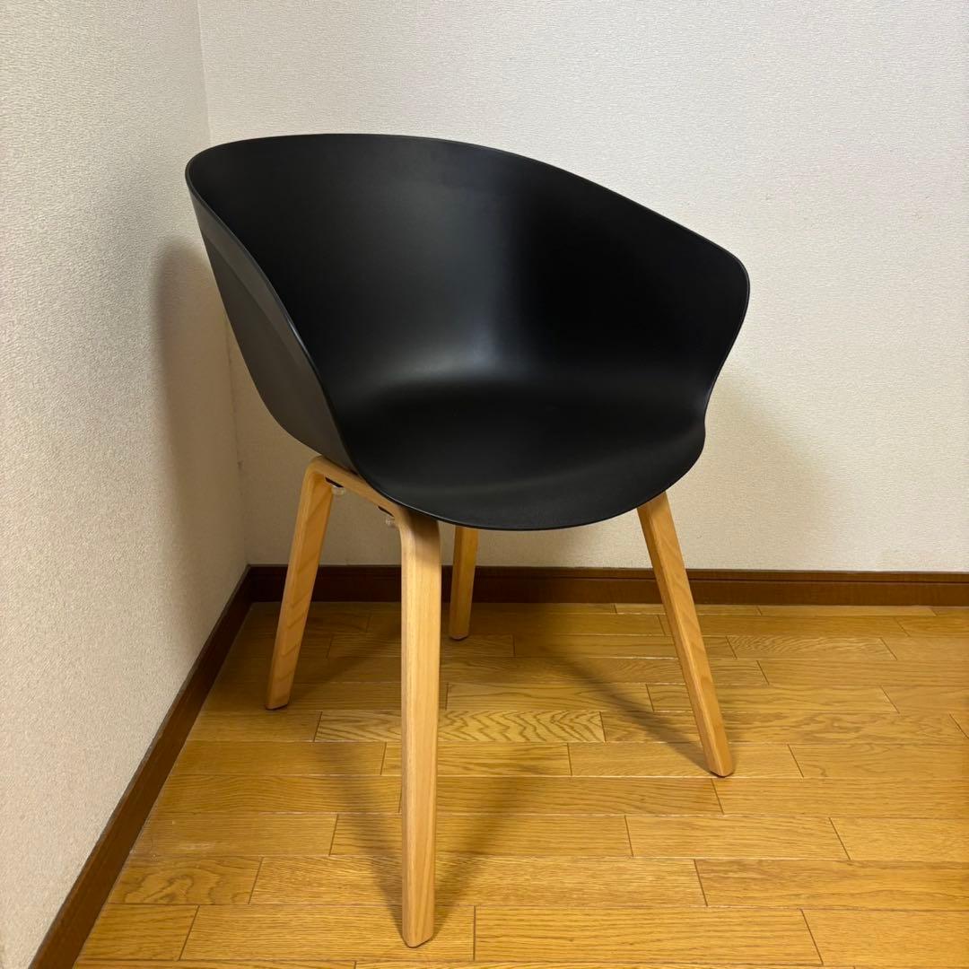 【値下げ】関家具 チェアホリック ブラック デスクチェア ダイニングチェア