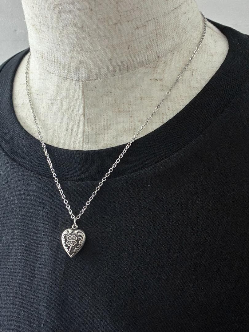 スウィートハートジュエリー クローバー 四つ葉 シルバー ヴィンテージネックレス