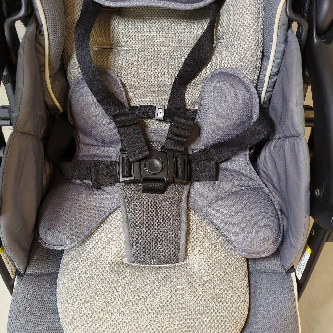 【良品】Aprica ラクーナビッテ クッション グレー アップリカ