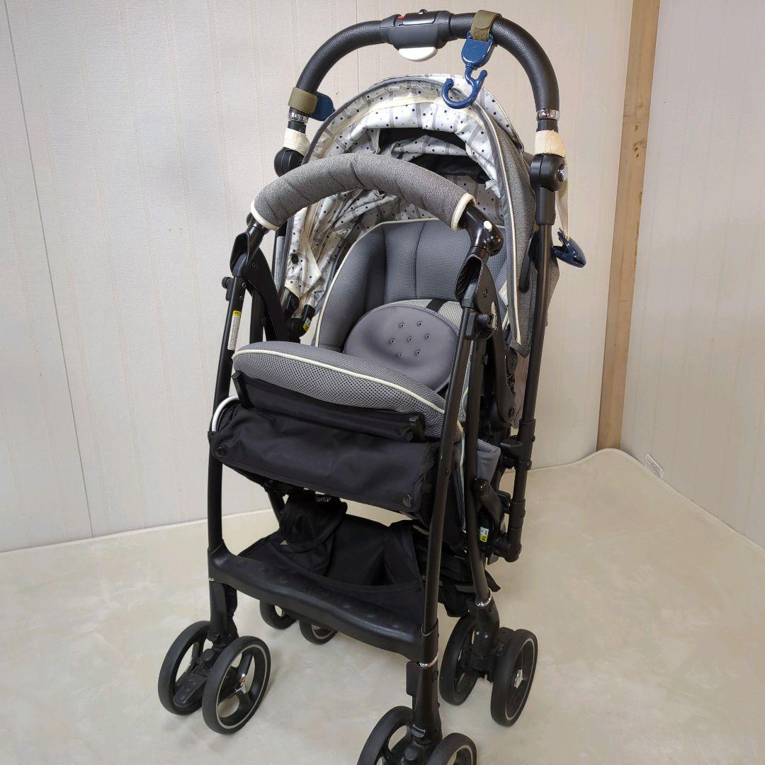 【良品】Aprica ラクーナビッテ クッション グレー アップリカ