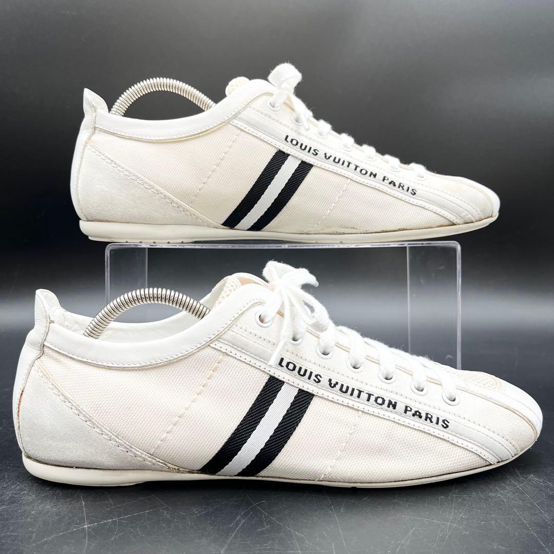 美品✨ ヴィトン ジャーマントレイナー スエード レザー メンズ スニーカー