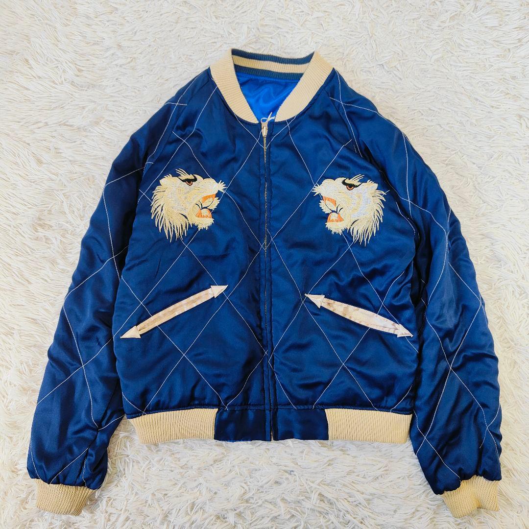 美品タイガー&ドラゴン ジャパン スカジャン リバーシブル M 相当