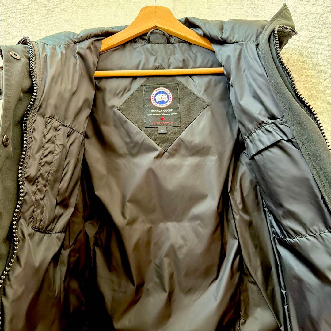 【極美品】カナダグース マッケンジー パーカ ブラック Sサイズ（国内正規品）