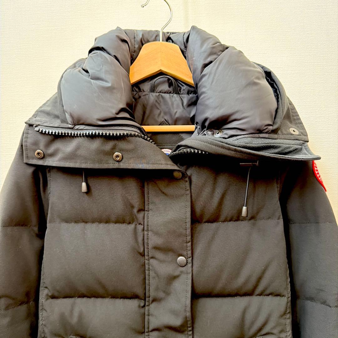 【極美品】カナダグース マッケンジー パーカ ブラック Sサイズ（国内正規品）