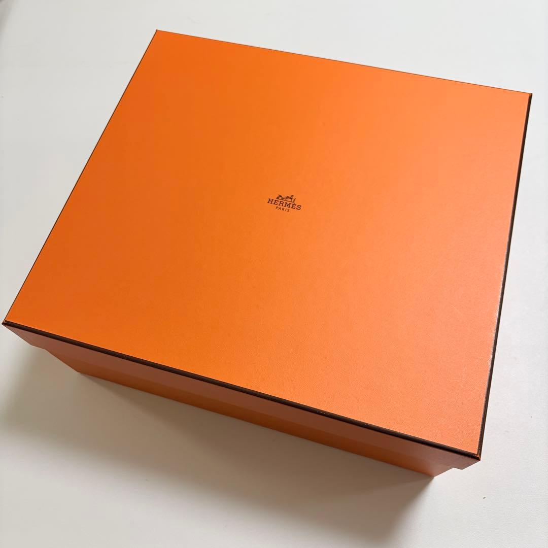 美品　エルメス　空箱　巾着袋　大　ギフトボックス　ガーデンパーティーTPM用