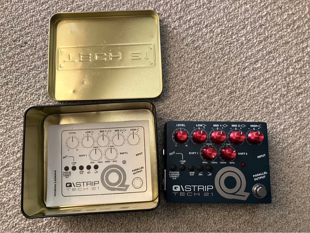 ギター TECH 21 Q/STRIP