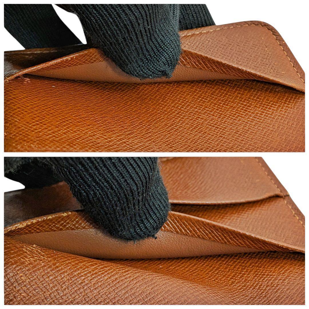 美品 ルイヴィトン モノグラム コンパクトジップ 折り財布 971