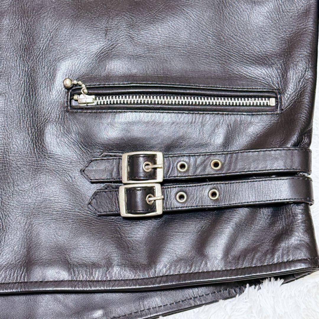 HORN WORKS ホーンワークス シングルライダース レザー 革ジャン