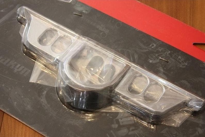 3783 ハーレー クリアキン クローム スイッチパネル アクセント ツーリング