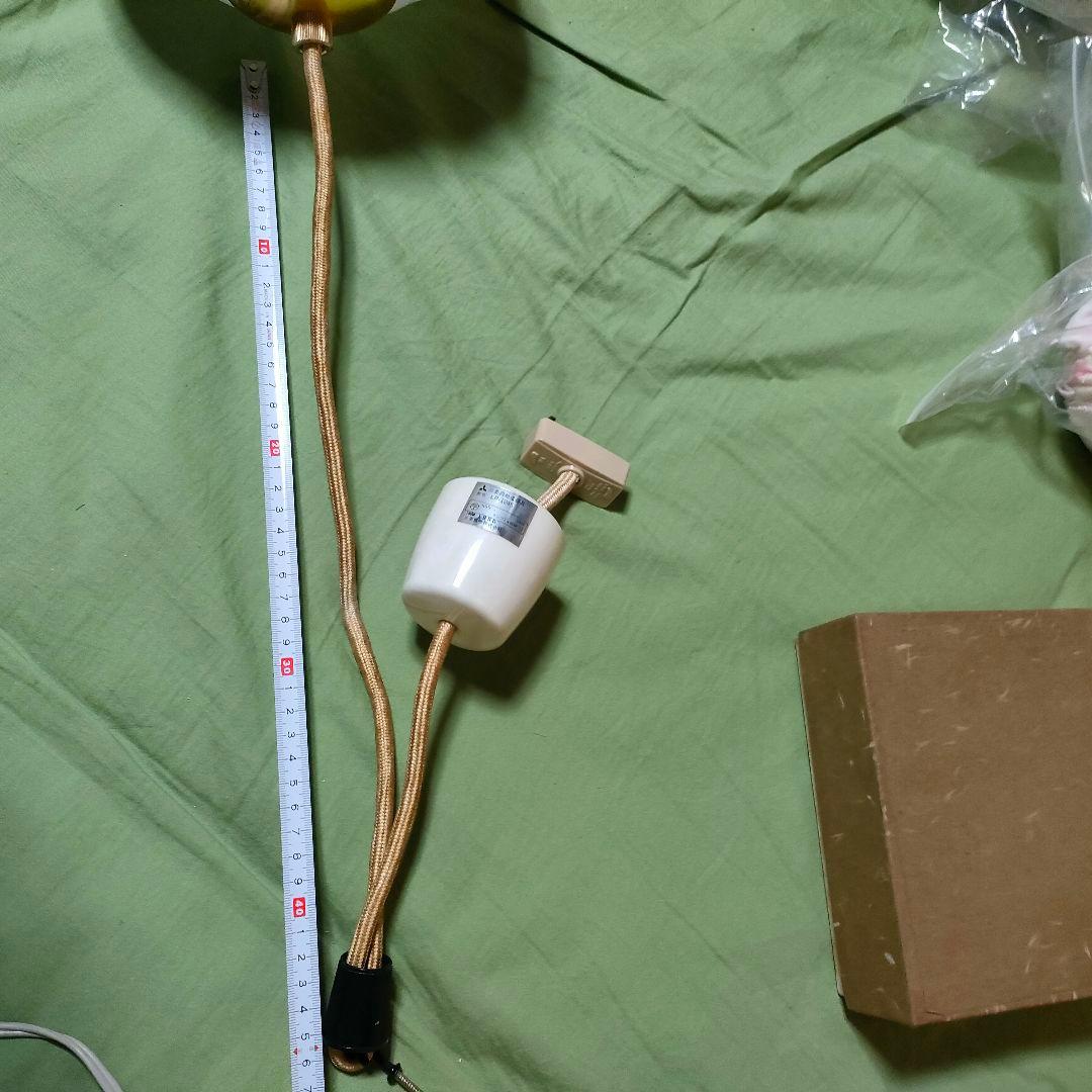 ★三菱電機　大正レトロ　昭和レトロ　ペンダントライト　乳白色