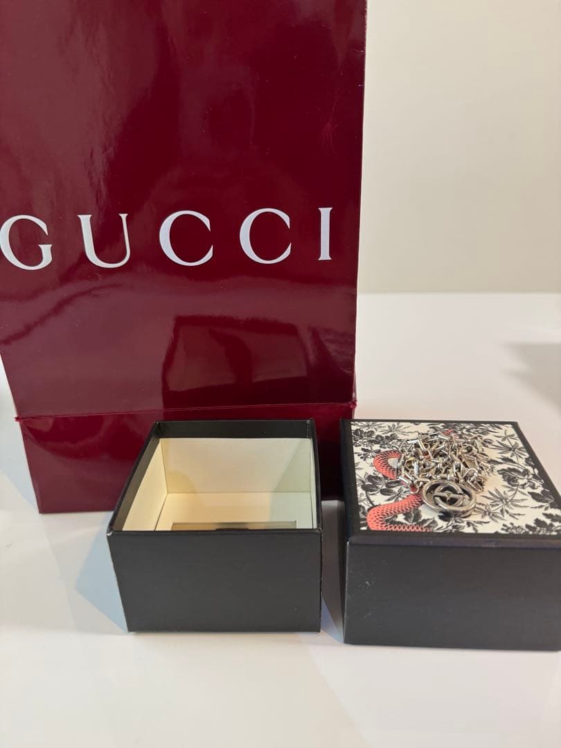 GUCCI インターロッキング チェーン ネック レス