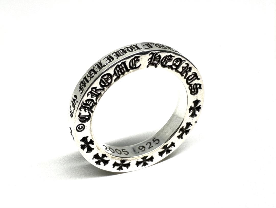 クロムハーツ 3㎜ スペーサー マリブ限定 リング 6号 925 シルバー