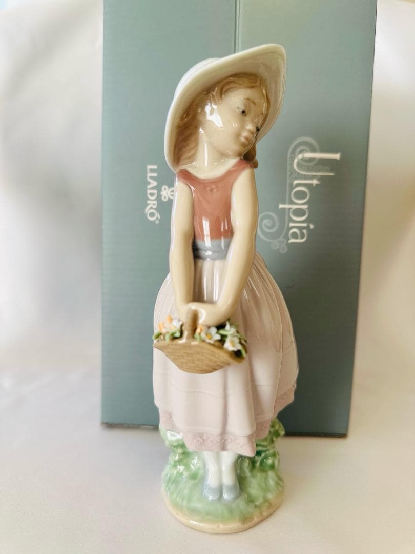 LLADOR リヤドロ ユートピアコレクション 【花の小径】箱付 未使用品