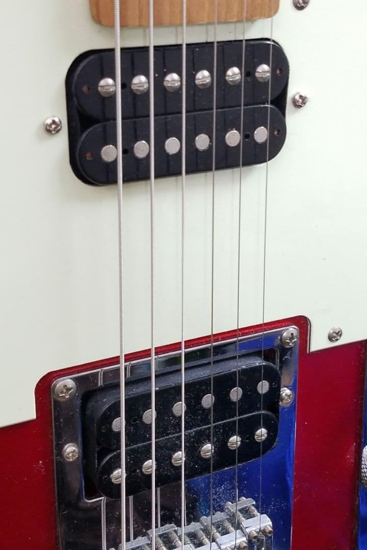 バッカス テレキャスタータイプ 2ハム 赤 ユニバースシリーズ