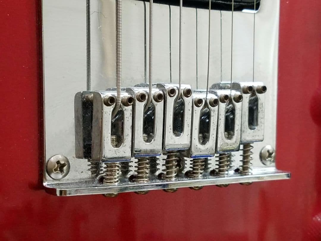 バッカス テレキャスタータイプ 2ハム 赤 ユニバースシリーズ