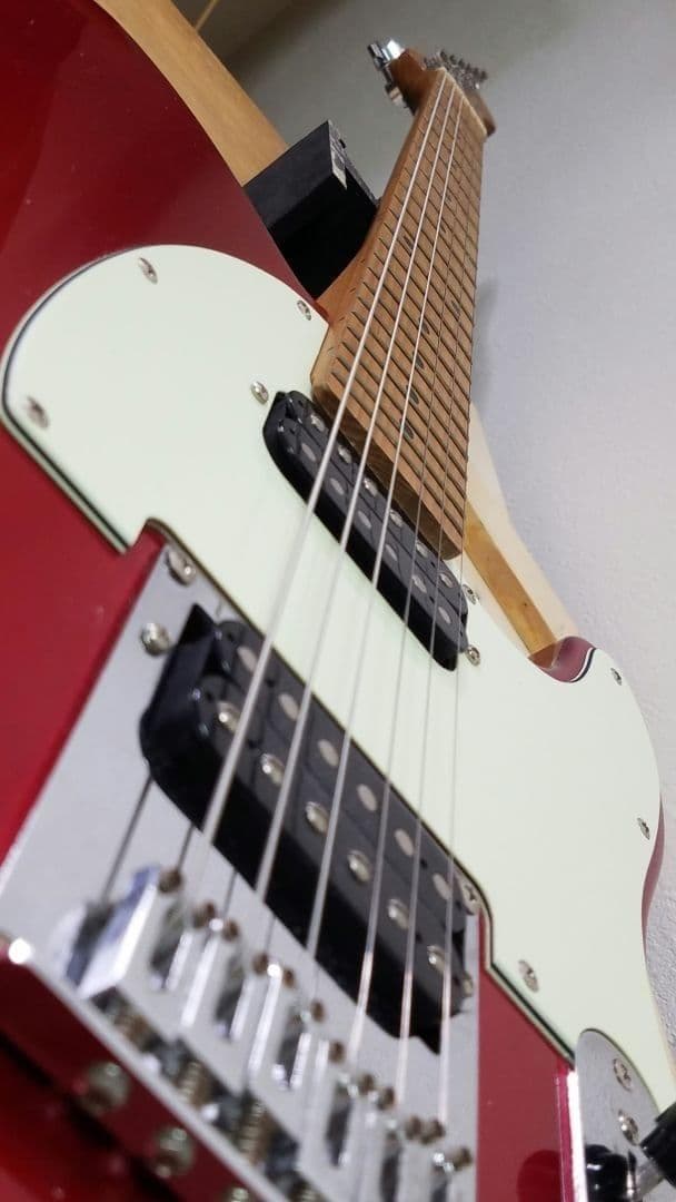 バッカス テレキャスタータイプ 2ハム 赤 ユニバースシリーズ