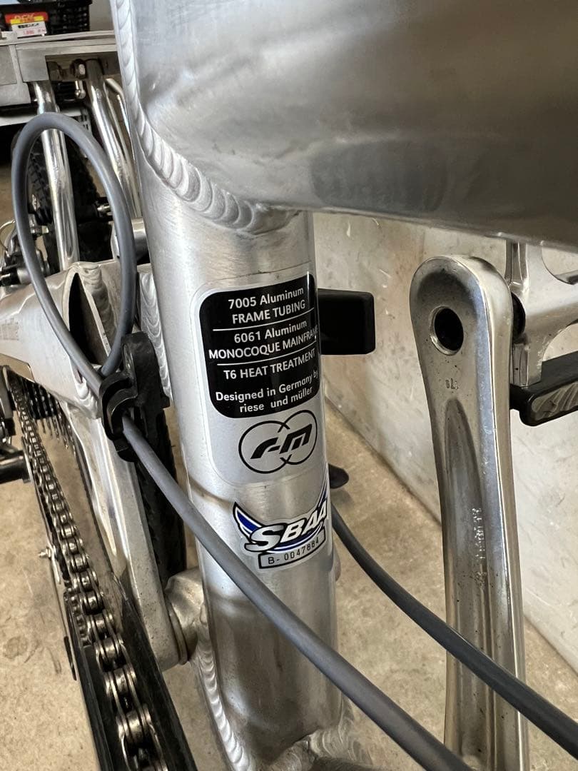 折りたたみ自転車　R&M bd- 1 ビーディーワン　 18インチ