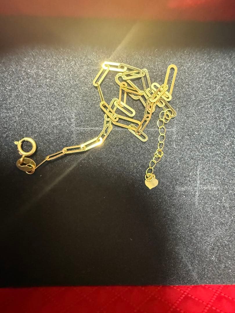 か*る様 18金ブレスレットAU750 18k チェーンブレスレット