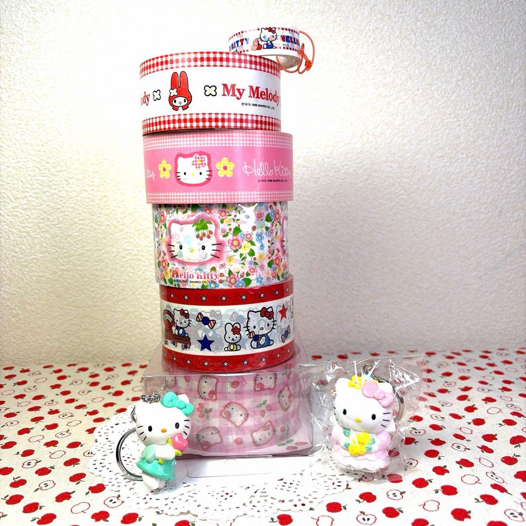 【希少・廃盤】サンリオ ヴィンテージ テープ 6点セット ハローキティ マイメロ