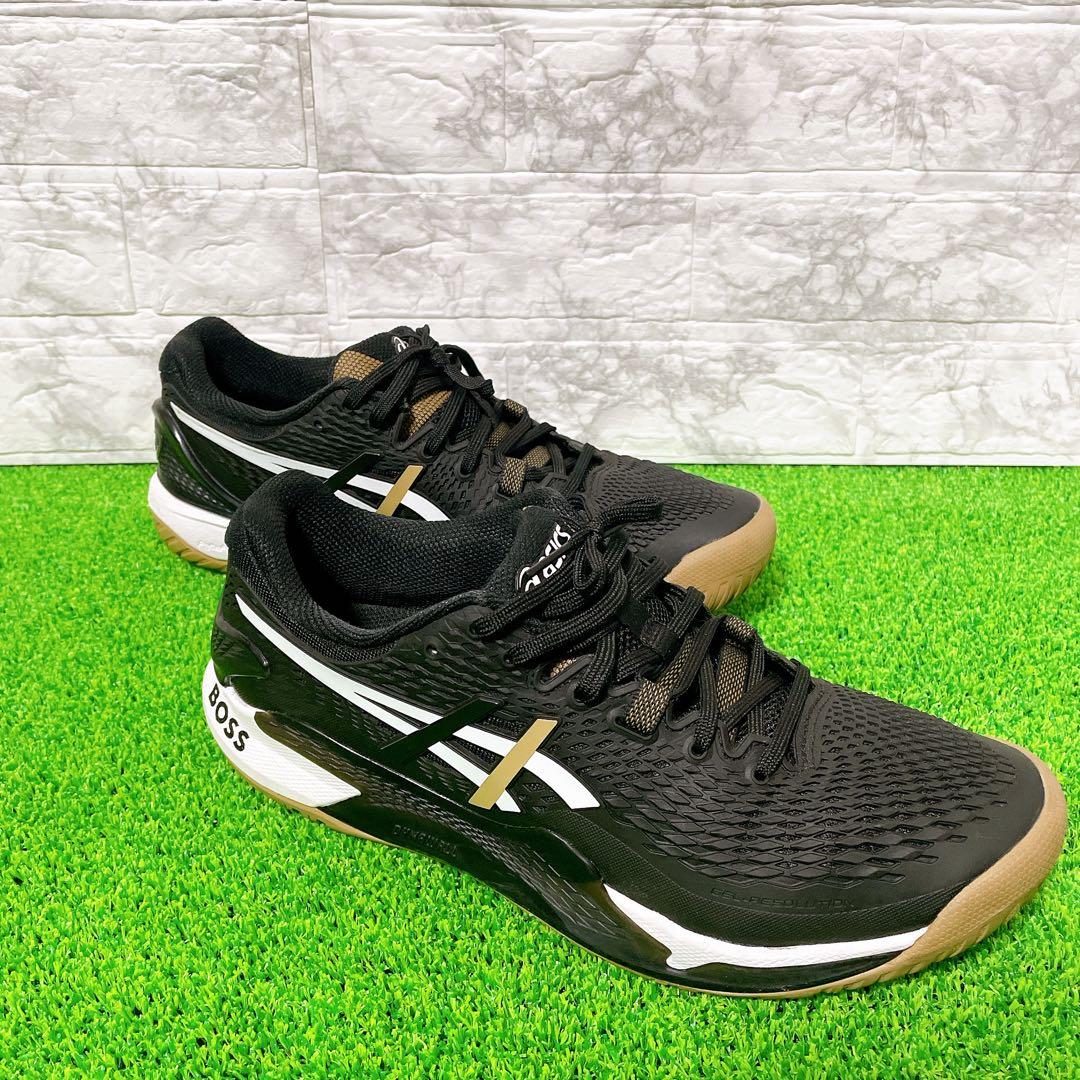 ASICS BOSS コラボ GEL-RESOLUTION 9 オールコート