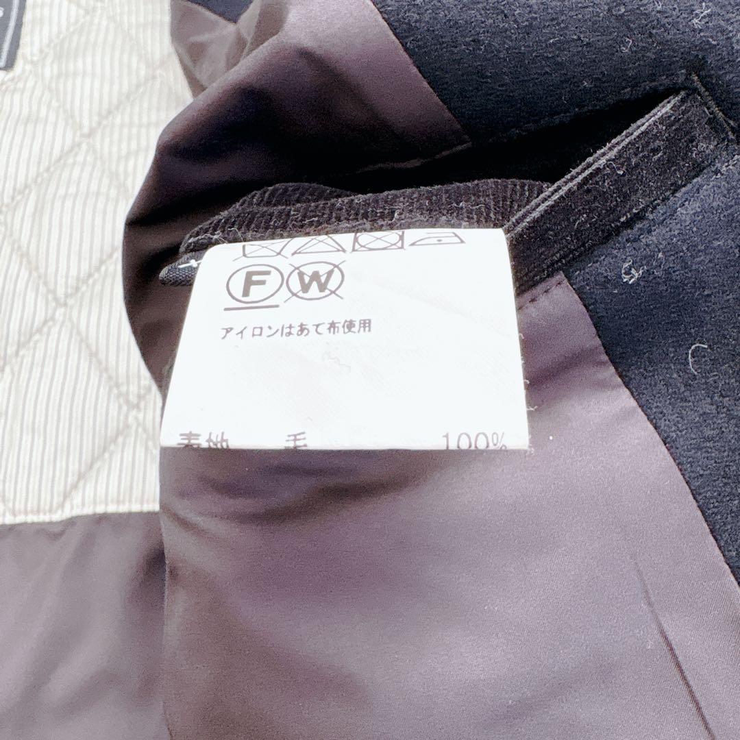 SHIPS スーパー140 ステンカラーコート キルティング サイズXL