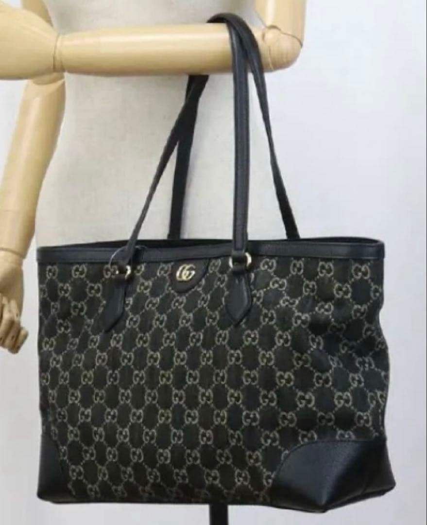 週末限定値下げGUCCI オフディア GGミディアムデニムトート