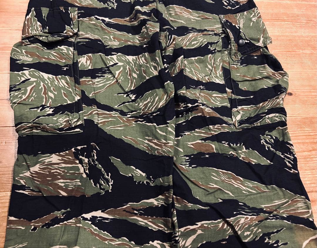 ミリタリー 古着 00s CORONA コロナ 迷彩 カーゴパンツ XL 美品