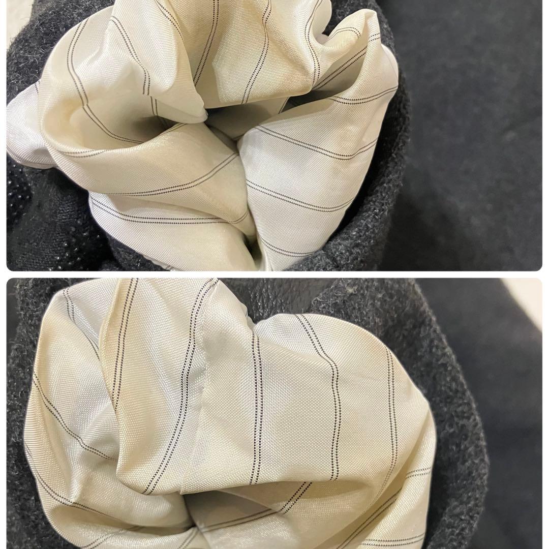 ディーゼル✨レザー切替 牛革 ウール ジップアップ 黒 チェスターコート