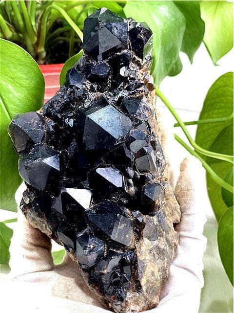 AAA級【魔除け】◆天然モリオン(黒水晶）クラスターYT8C6/191C49C