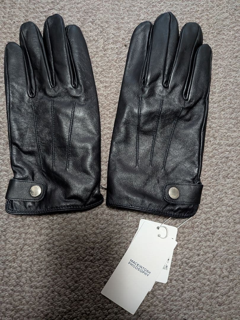 レザー手袋 黒