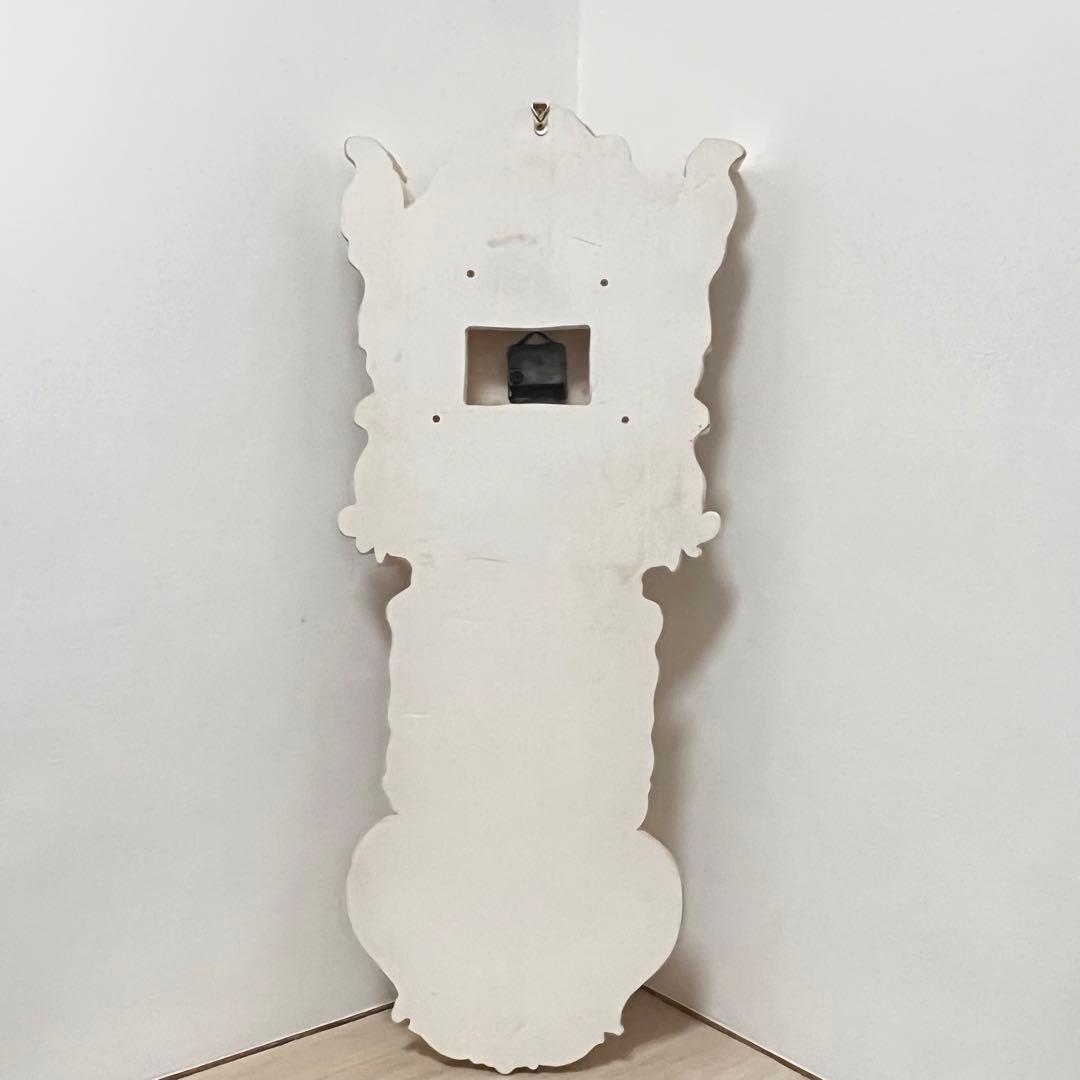 定価12万/イタリア製/最高級✨ ロココ調 掛け時計 特大サイズ 振り子