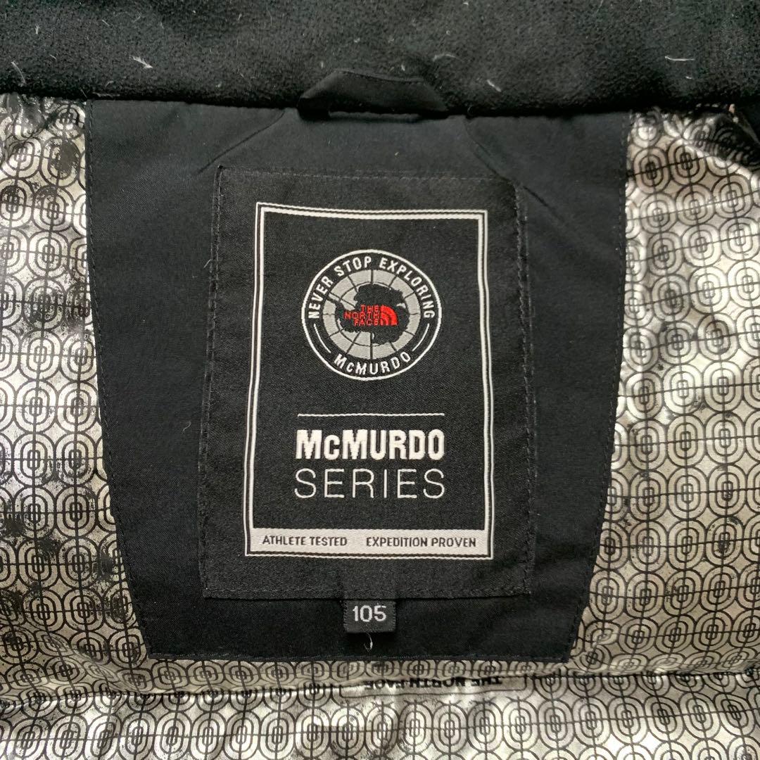 ノースフェイス マクマードベースダウンパーカー 女性 3L 黒 ゴアテックス