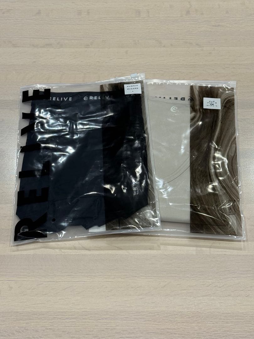 【未使用です】RELIVE リライブ インナー パンツ 上下セット