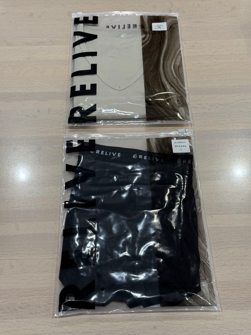 【未使用です】RELIVE リライブ インナー パンツ 上下セット