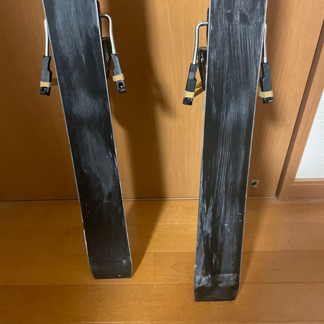 SALOMON GS スキー 板 138cm青色 バインディング付き