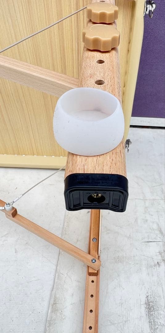 ベンチ付き折りたたみベッドほぼ未使用品