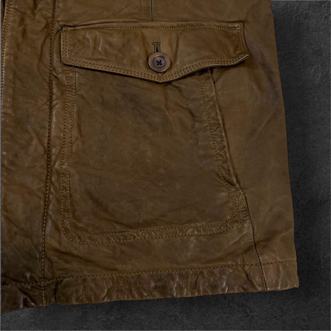 90s Old GAP 本革 レザー フィールドJKT M