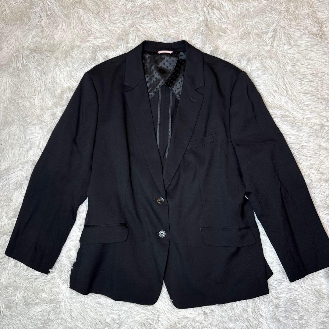 クイーンサイズ エヌライン パンツスーツ セットアップ ストレッチ 27号