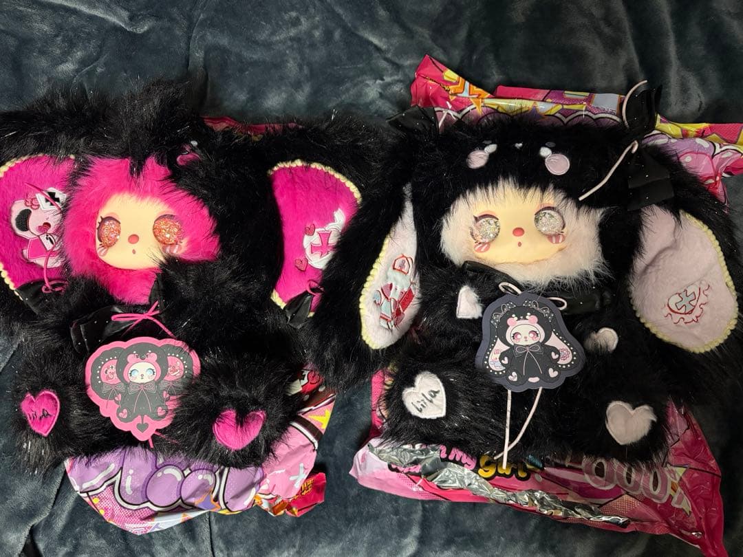 h*u様 Liilaリラ600%V3特別色ピンクウサギとゾウ　オイル目　セット