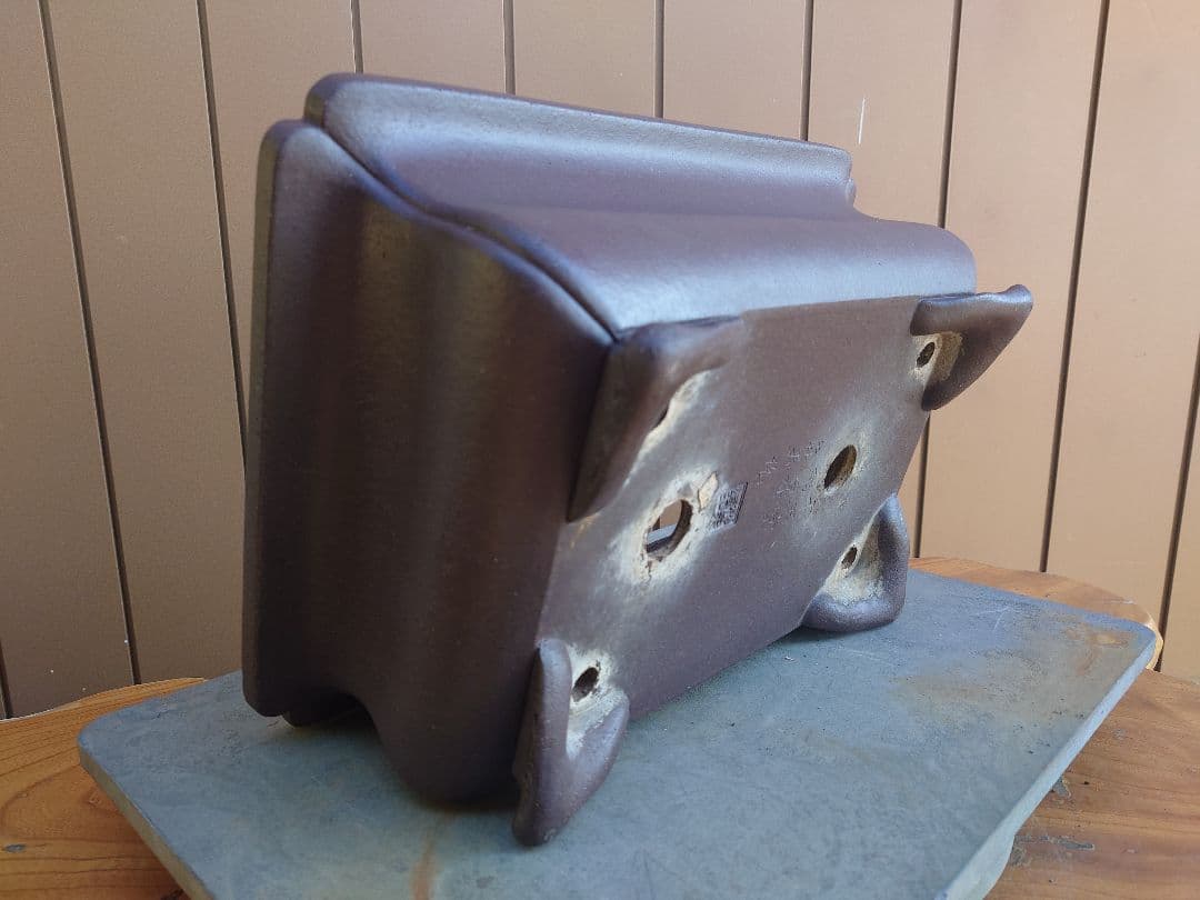 盆栽　鉢　十王堂松泉　幅39cm