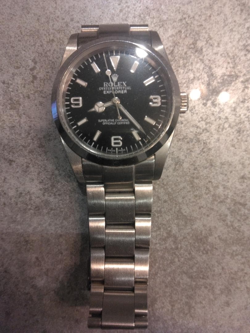 ROLEX Explorer風　 自動巻き ブラック