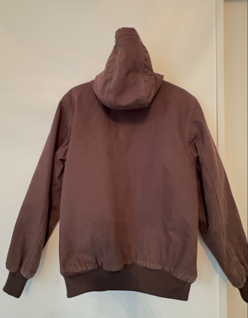 Carhartt アクティブジャケット S ダーク ブラウン ブルゾン パーカー