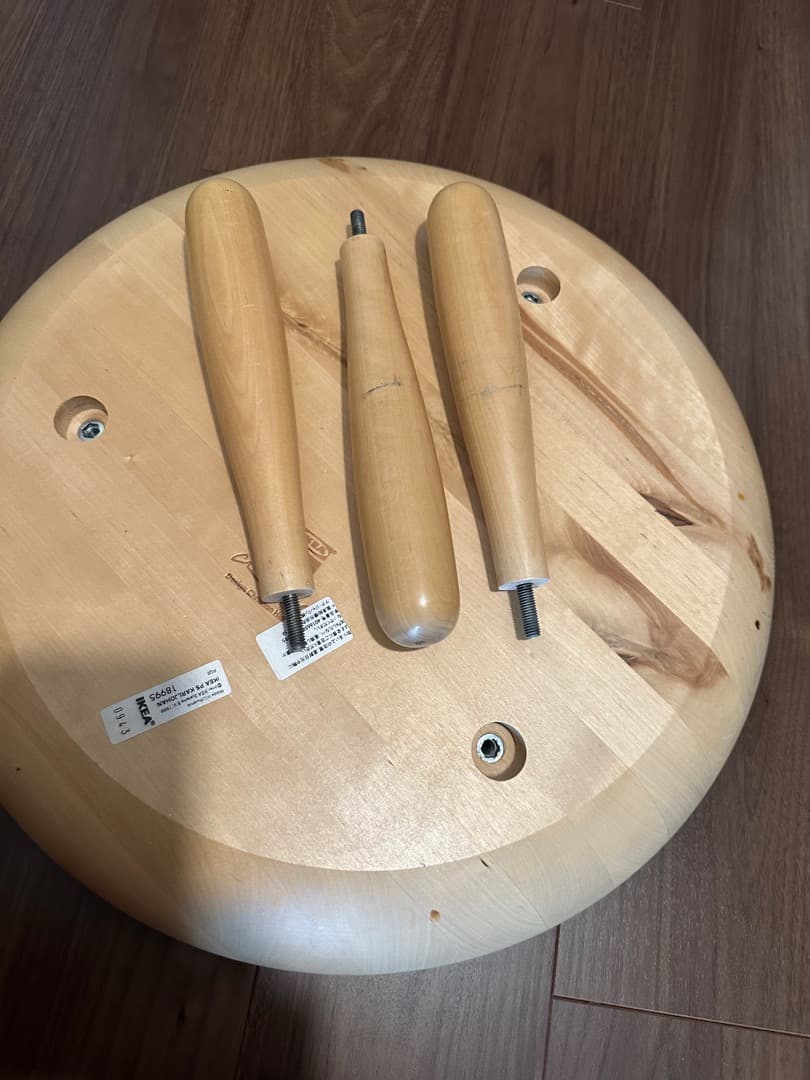 ビンテージ 廃盤 IKEA PS KARLJOHAN ローテーブル バーチ無垢材