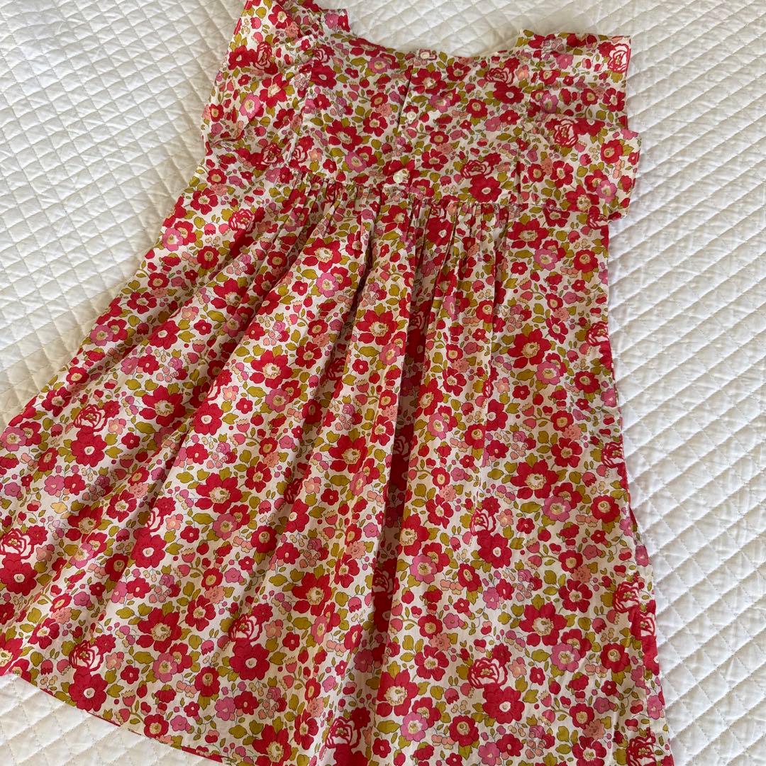 ボンポワン　リバティワンピース　8A