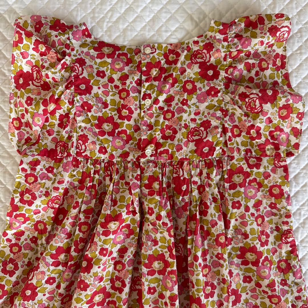 ボンポワン　リバティワンピース　8A