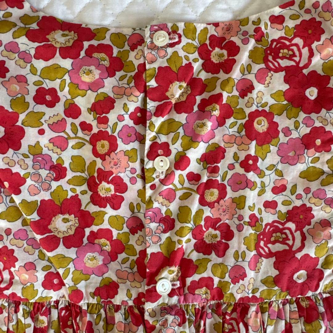 ボンポワン　リバティワンピース　8A