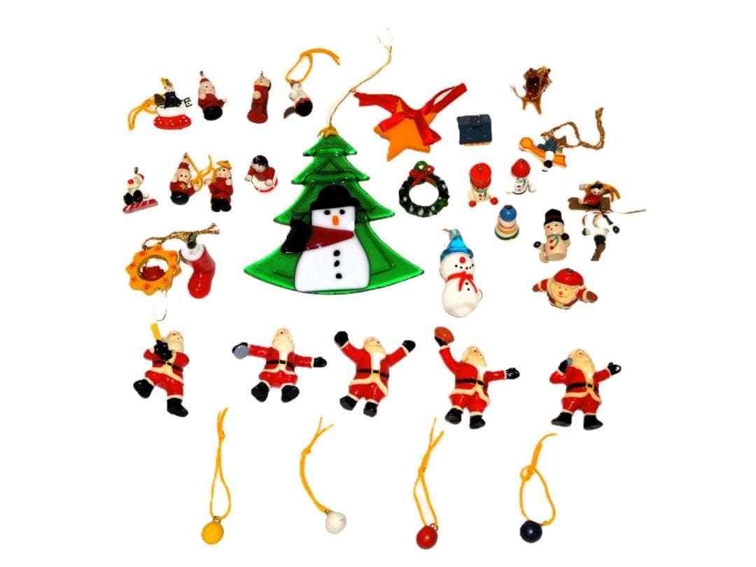 ②ミニミニクリスマスオーナメント 約30個セット