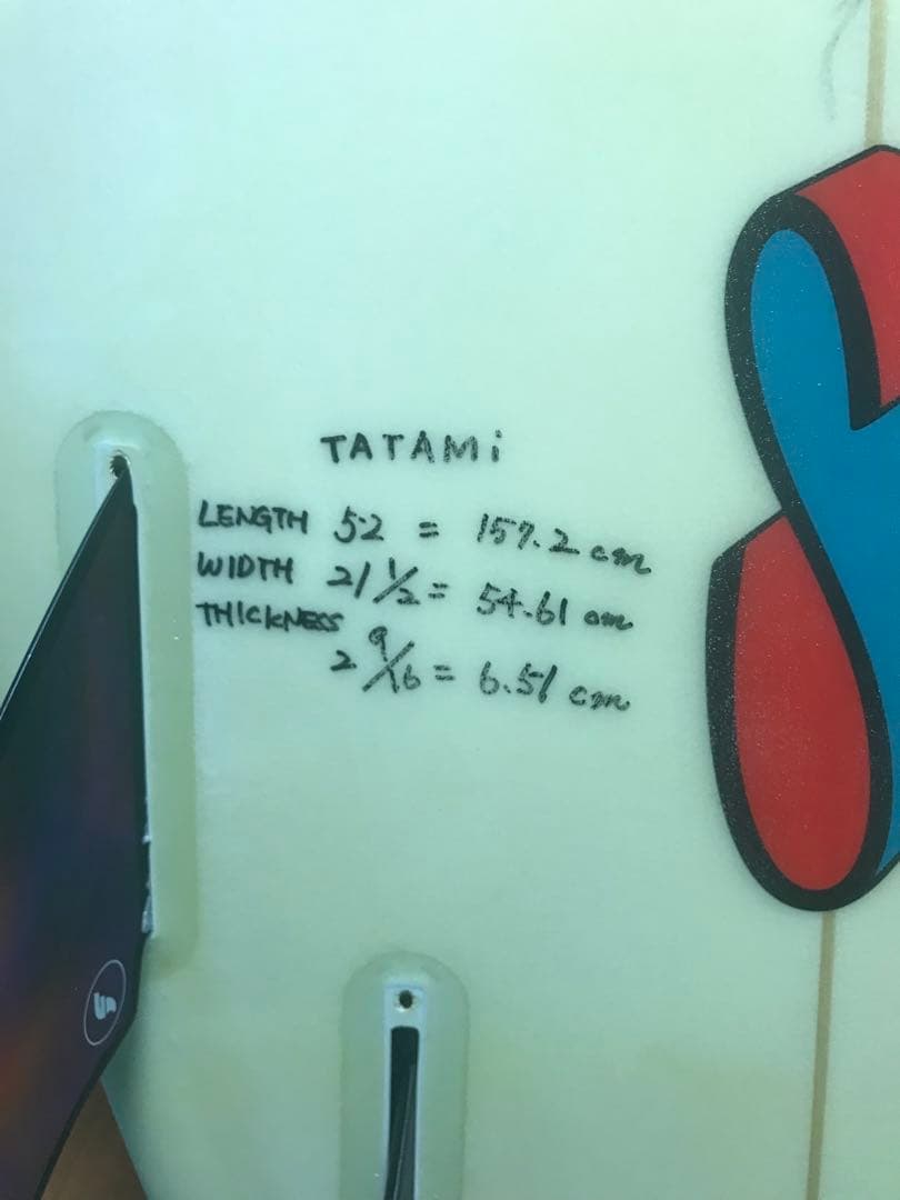 stretchサーフボード　TATAMI 5'2 クアッドフィン　希少モデル