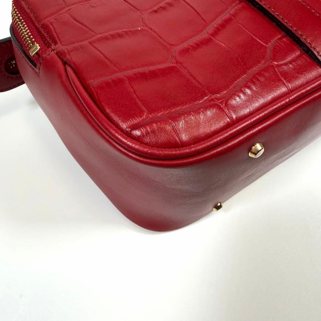 【未使用に近い】ジャーダ　ロベルタディカメリーノ　トートバッグ　TOKYO 赤