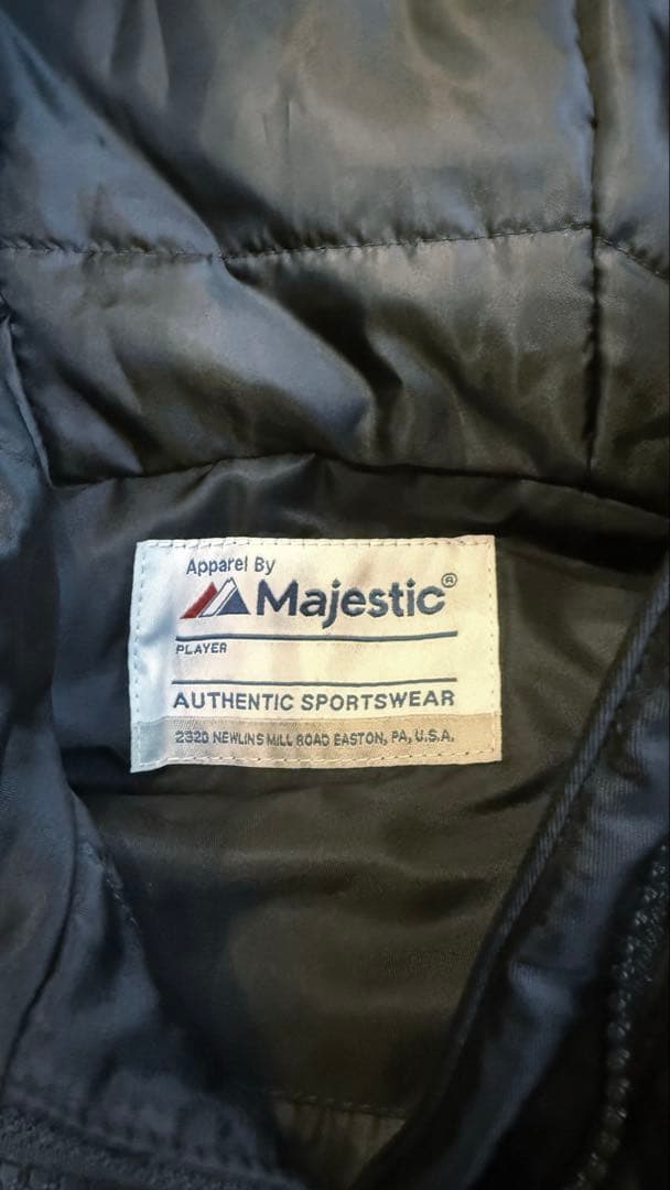 fcrb 「MAJESTIC BENCH COAT」ブラック　ベンチコート